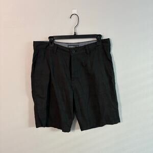 O'Neill Black 20 inch Men's  Flat Front Shorts -‎ Size 34